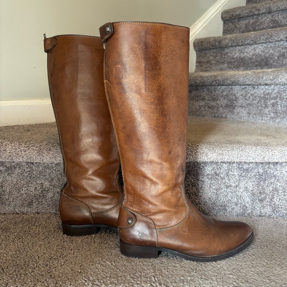 Frye Melissa Button Riding Boots